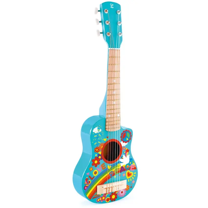 Hape Flower Power Guitar Musical Toy For Preschoolers 1
