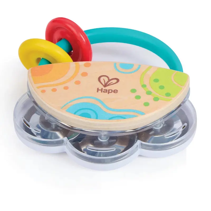 Hape Wooden Tambourine For Toddlers 1