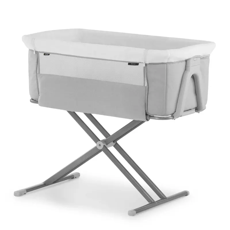 Hauck Face-To-Me Travel Cot 2 – Modern Grey Design 1