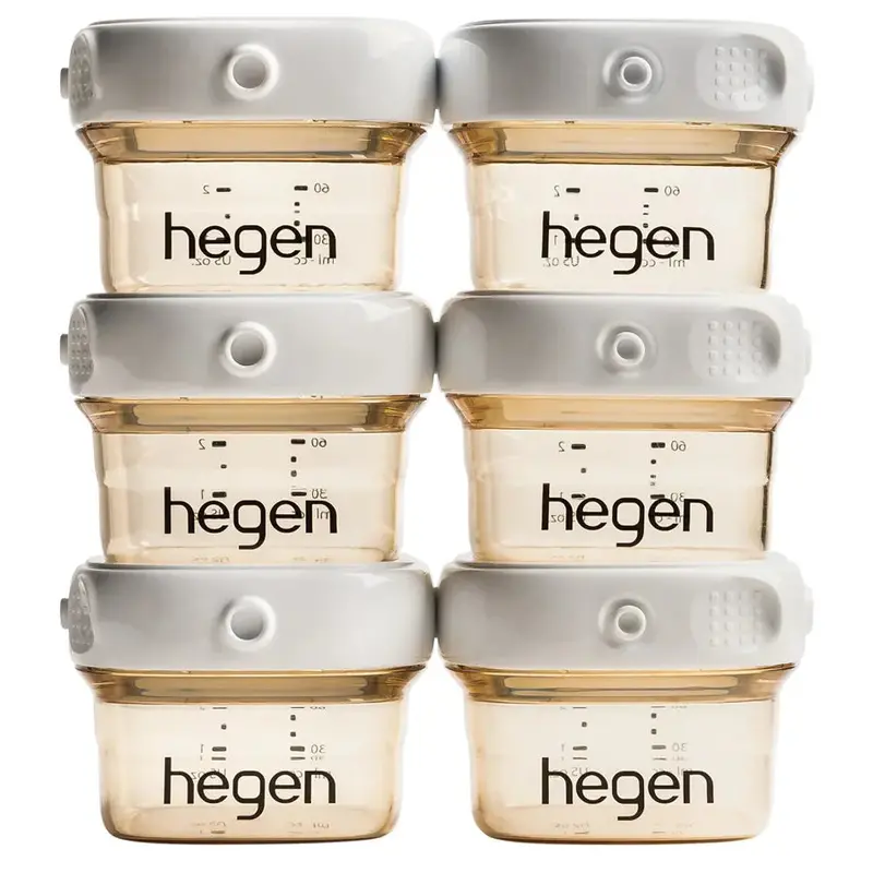 Hegen 60Ml (2Oz) Ppsu Breast Milk Storage Bottles – 6-Pack 1
