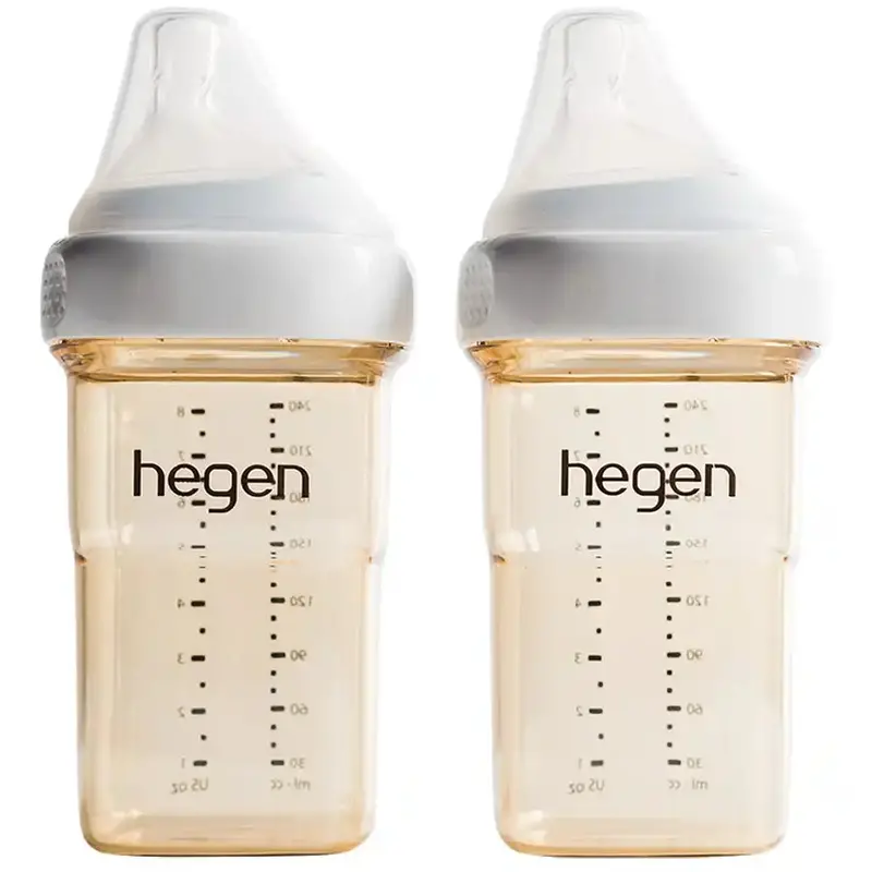 Hegen Pcto 240Ml (8Oz) Ppsu Baby Bottle Set – 2-Pack 1