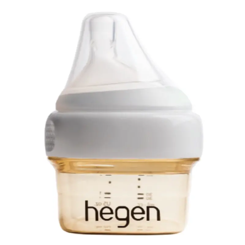 Hegen Pcto Feeding Bottle – 60 Ml / 2 Oz Bpa-Free Ppsu Bottle With Wide Neck 1