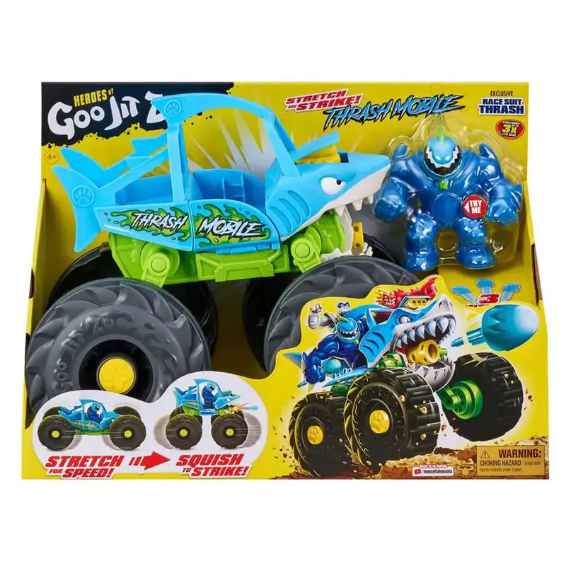 Heroes Of Goo Jit Zu Stretch & Strike Thrash Mobile Playset 1