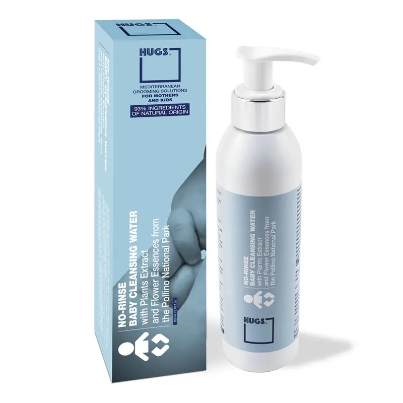 Hugs No-Rinse Micellar Cleansing Water For Babies – 200Ml 1