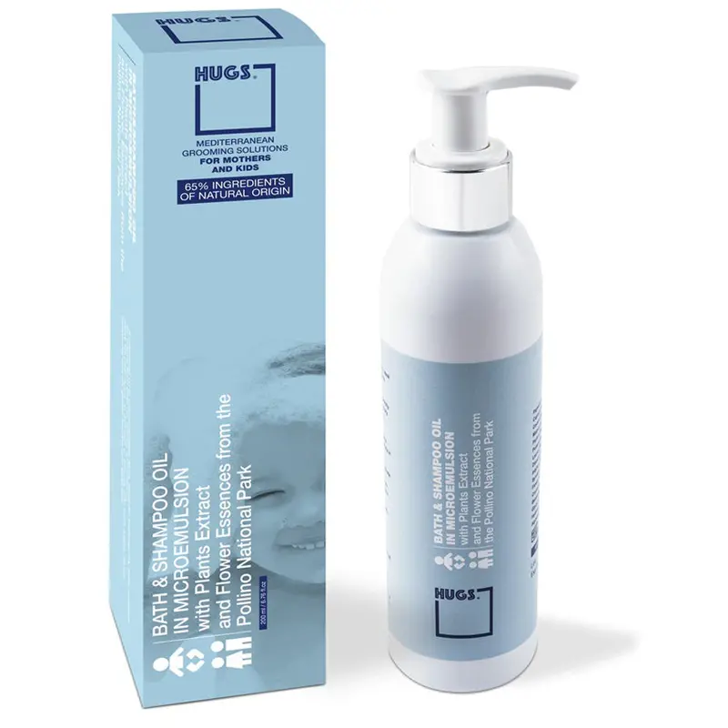 Hugs Nourishing Bath & Shampoo Oil – 200Ml 1