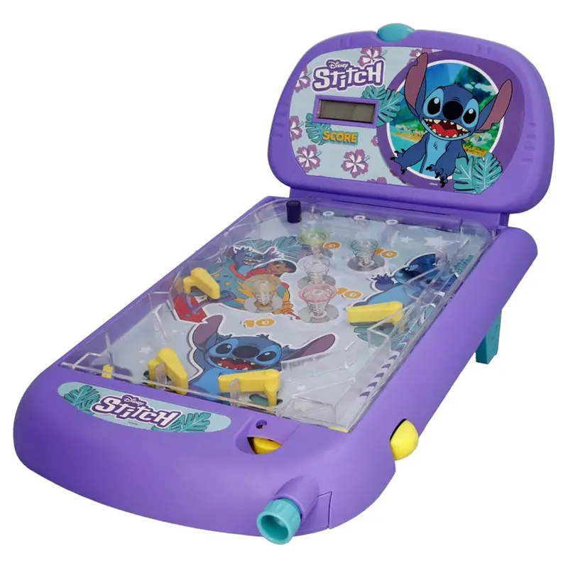 Imc Toys Stitch-Themed Pinball Game 1