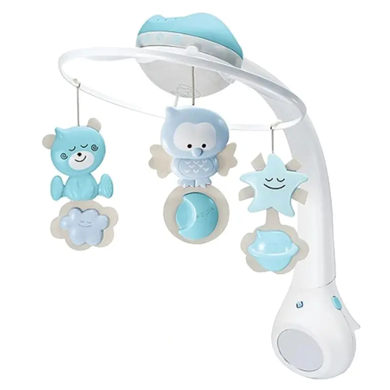 Infantino 3-In-1 Projector Musical Mobile In Blue 1