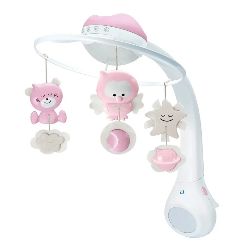 Infantino 3-In-1 Projector Musical Mobile – Pink Edition 1