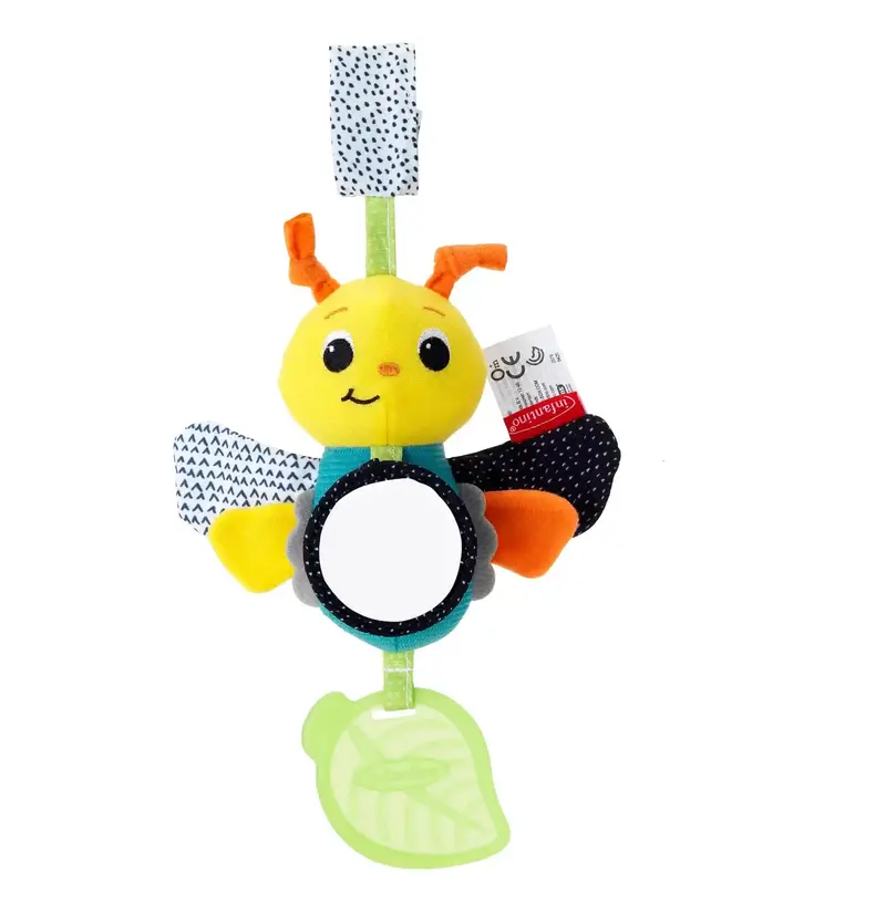 Infantino Chime Pal Butterfly Rattle For Sensory Play 1