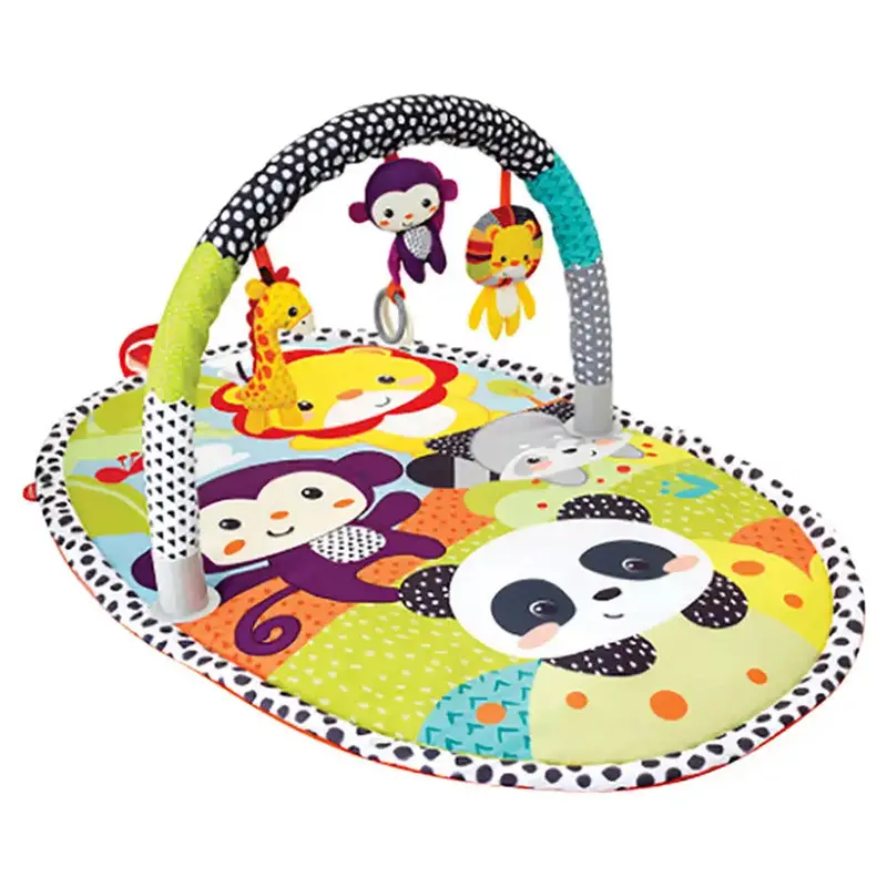 Infantino Explore & Store Turtle Activity Gym – Interactive Play Mat With Storage 1