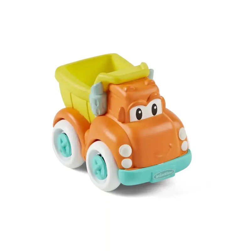 Infantino Grip & Roll Soft-Wheel Toy With Elastic Band 2