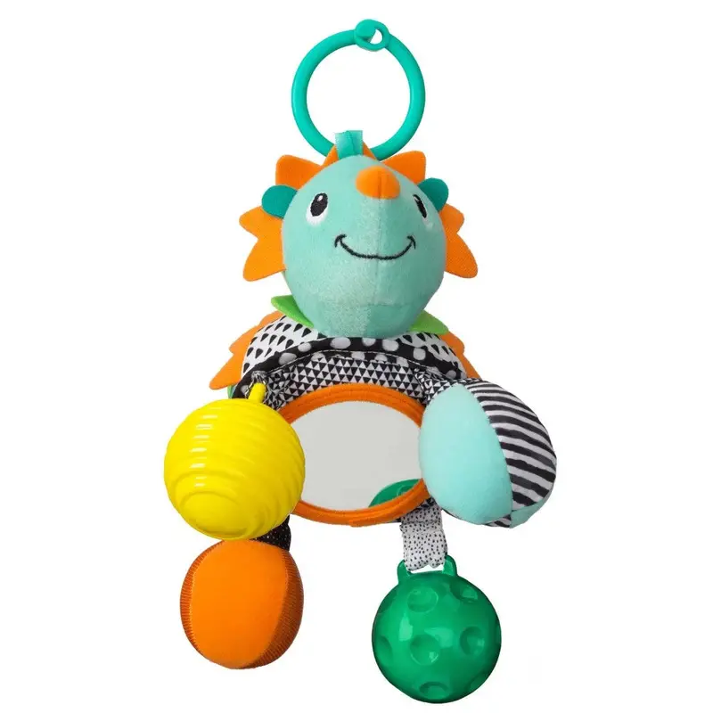 Infantino Hedgehog Mirror Pal Toy For Babies 1