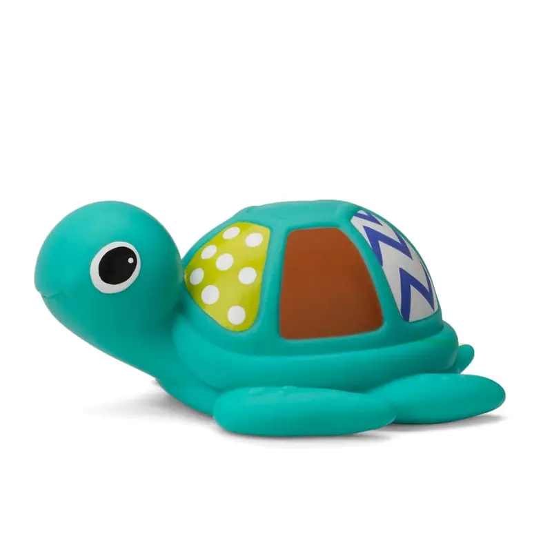 Infantino Jumbo Sea Squirt Turtle – Large Squeaky Water Toy 1