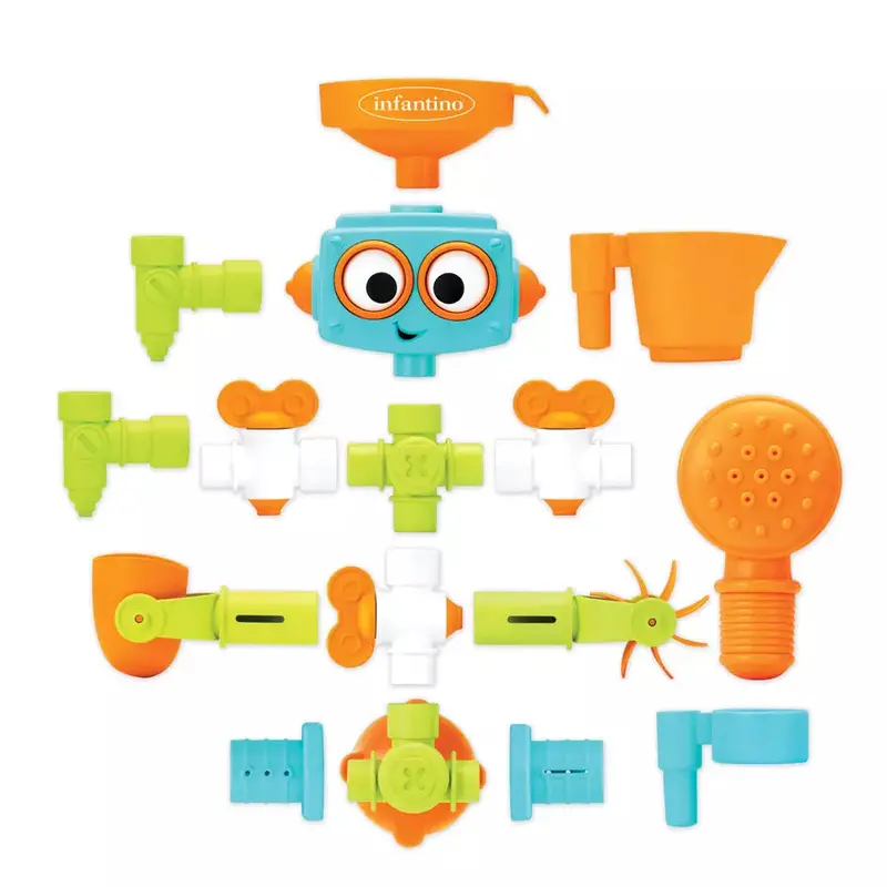 Infantino Plug & Play Plumbing Toy Set For Toddlers 1