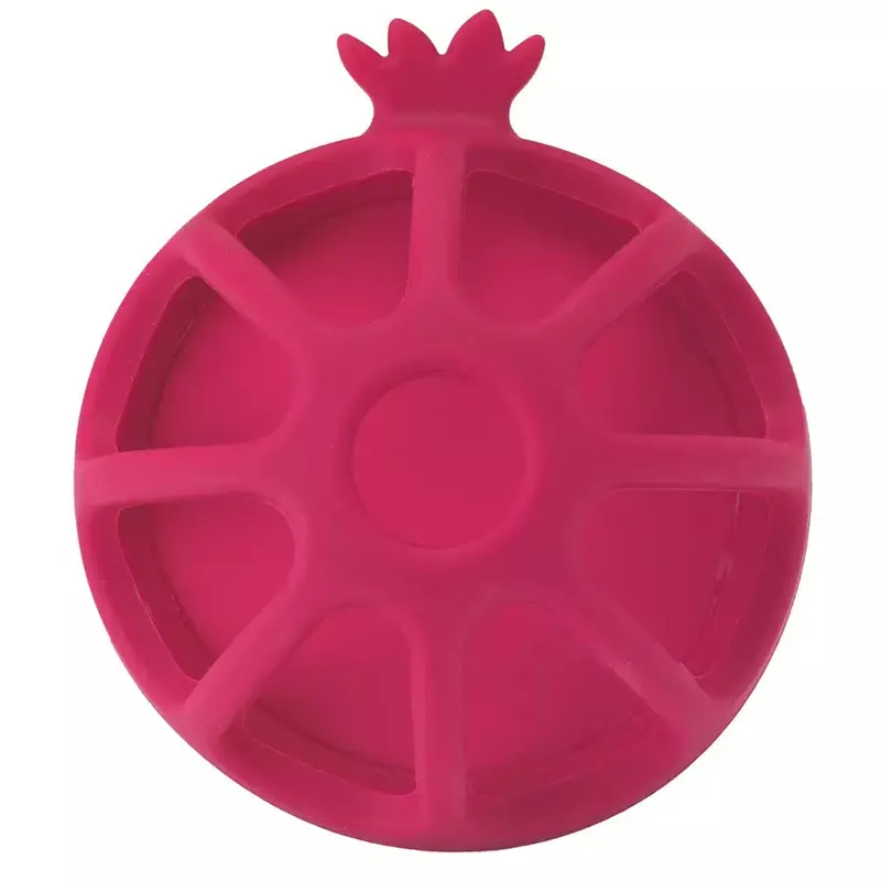 Infantino Pomegranate-Scented Soothing Silicone Teether 1