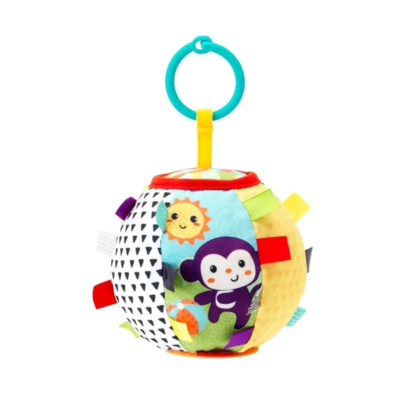 Infantino Ribbon & Chime Sensory Ball – Auditory And Visual Stimulation Toy 1