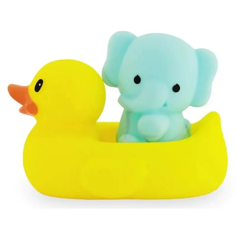 Infantino Safety Temperature Bath Pals – Color-Changing Bath Toys 1