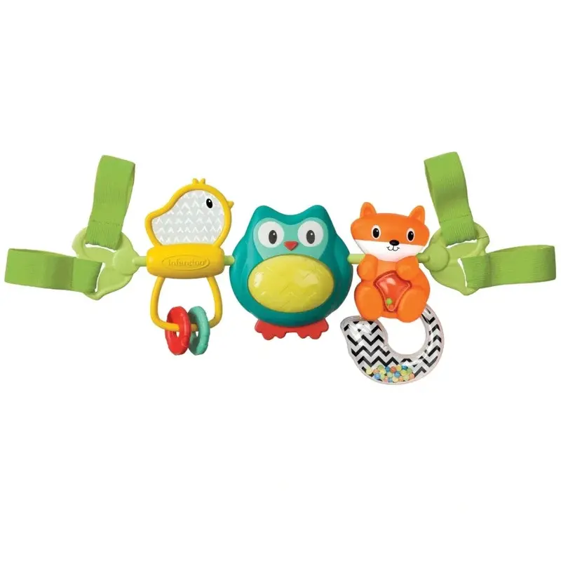 Infantino Spin & Sing Travel Activity Bar For Babies 1