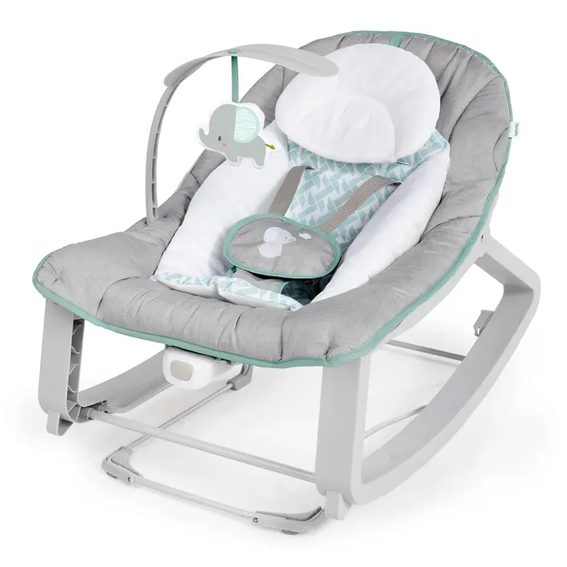 Ingenuity Bounce & Rock Infant Seat – Weaver Design 1