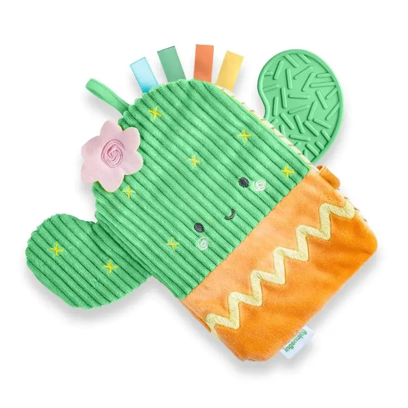 Ingenuity Calm Springs Teething Activity Book – Soft Sensory Storybook 1