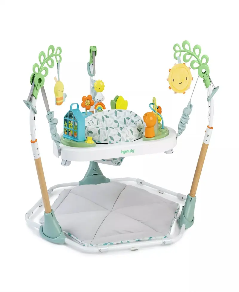 Ingenuity Tummy-To-Toes 6-In-1 Activity Center – Milestone Development Station 1