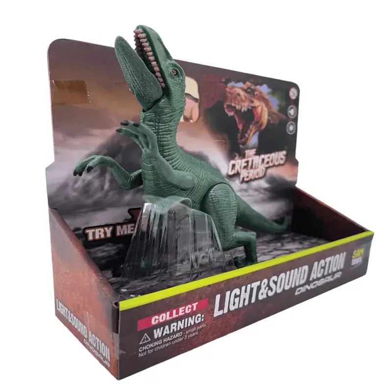 Interactive Velociraptor Toy – Press-And-Play Dinosaur 1