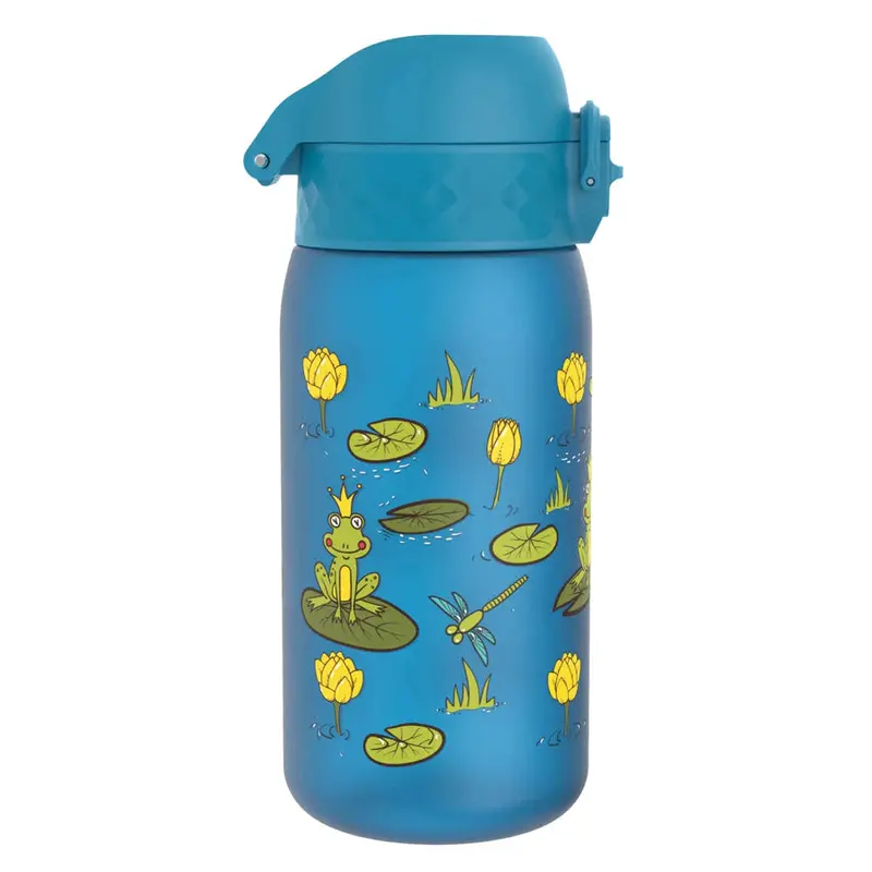 Ion8 Frog Pond Design Water Bottle – Eco-Conscious Hydration, 350Ml 1