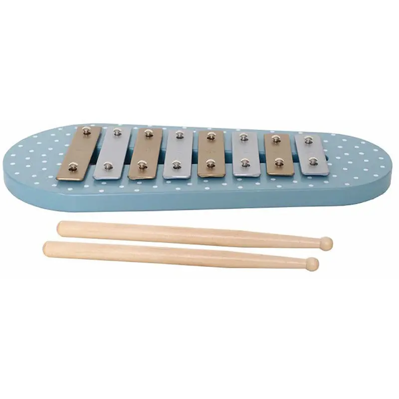 Jabadabado Wooden Xylophone – Vibrant Blue Musical Toy 1