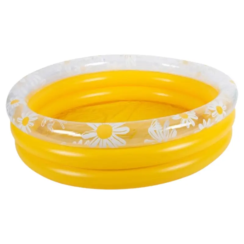 Jilong Daisy-Inspired Inflatable 3-Ring Swimming Pool 1