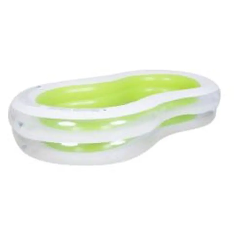Jilong Green Figure-8 Pool – Dual-Chamber Inflatable Swimming Pool 1