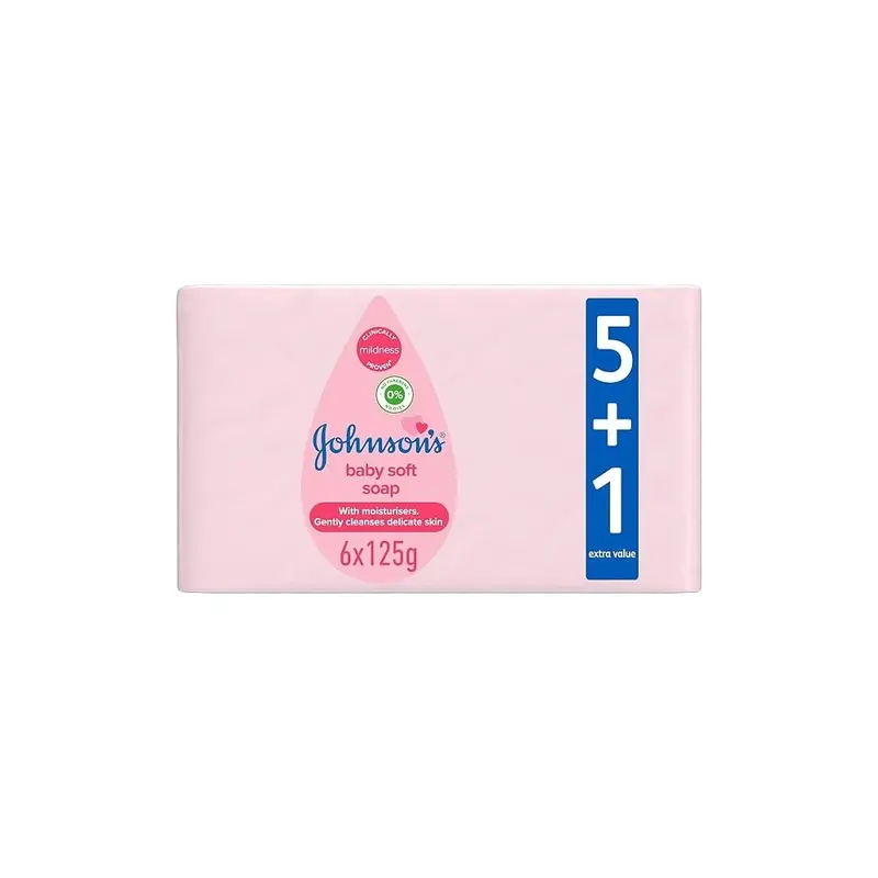 Johnson'S Blossoms Baby Lotion Soap – 6-Pack × 100G 1