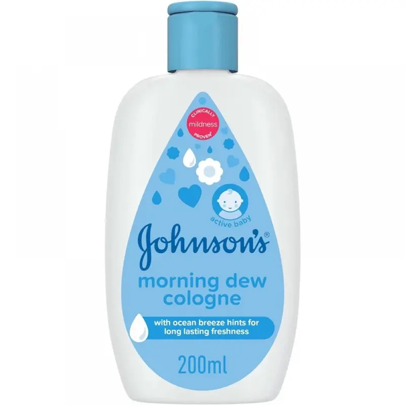 Johnson'S Morning Dew Cologne For Babies – 200Ml Bottle 1