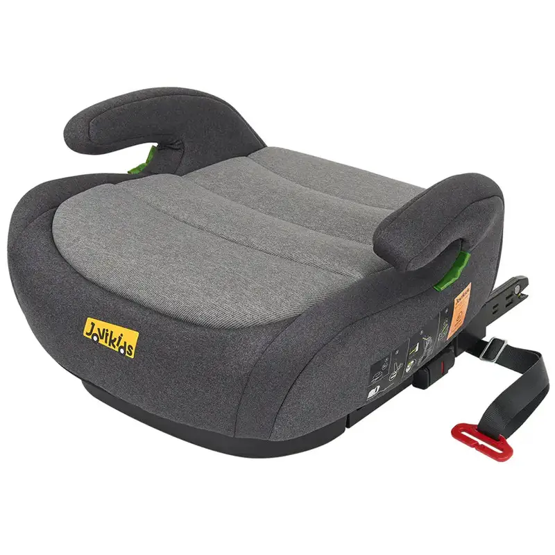 Jovikids Ohho I-Size Isofix Booster Car Seat – Sleek Black Design For Growing Kids 1