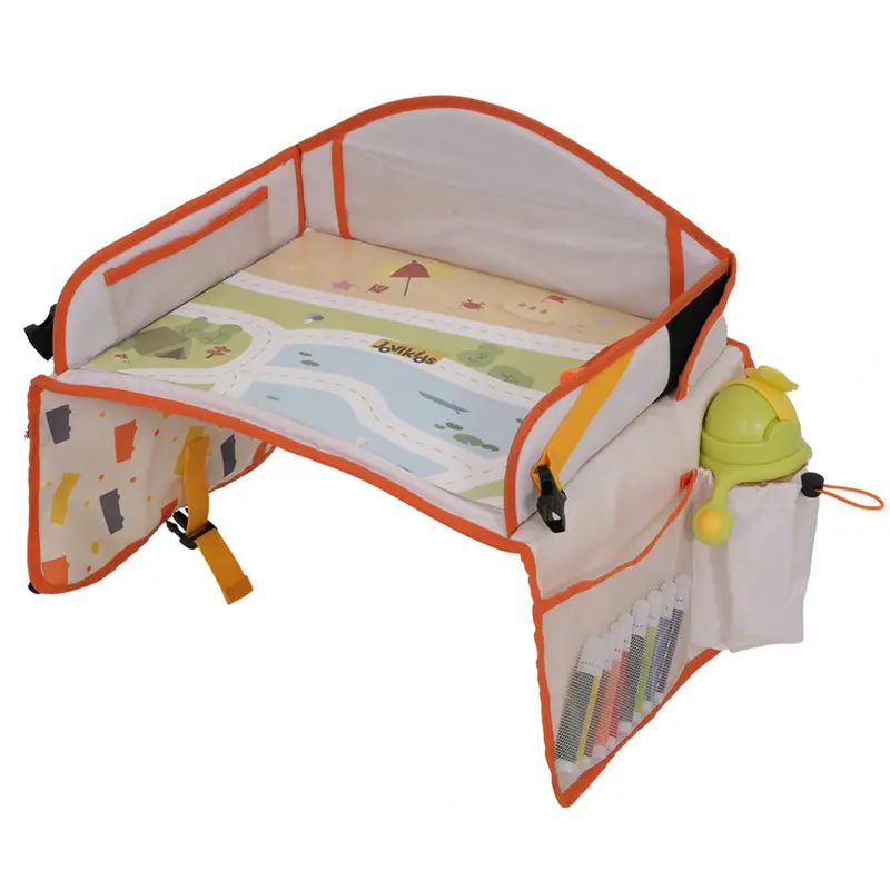 Jovikids On-The-Go Travel Tray For Children – Beige Lightweight Version 1