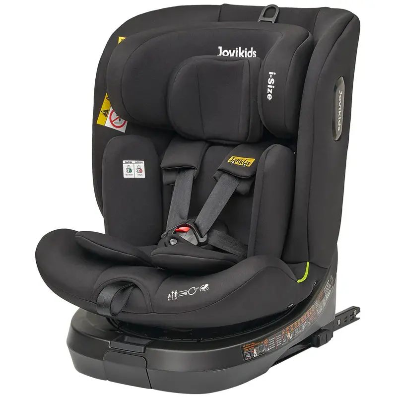 Jovikids Ranger Tt I-Size Isofix Rotating Car Seat In Black – 360° Swivel Function 1