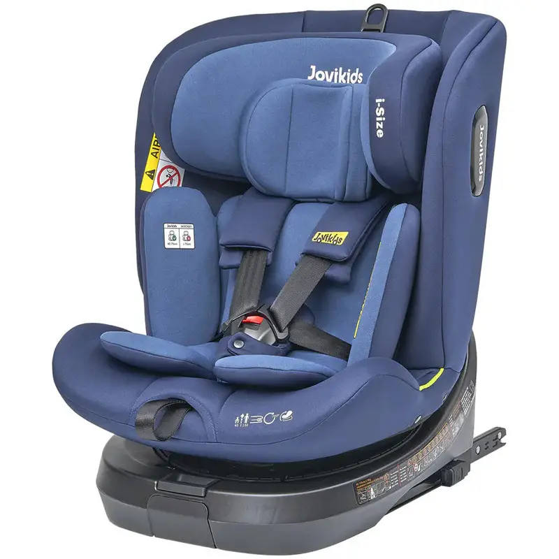 Jovikids Ranger Tt I-Size Isofix Rotating Car Seat In Blue – 360° Swivel 1