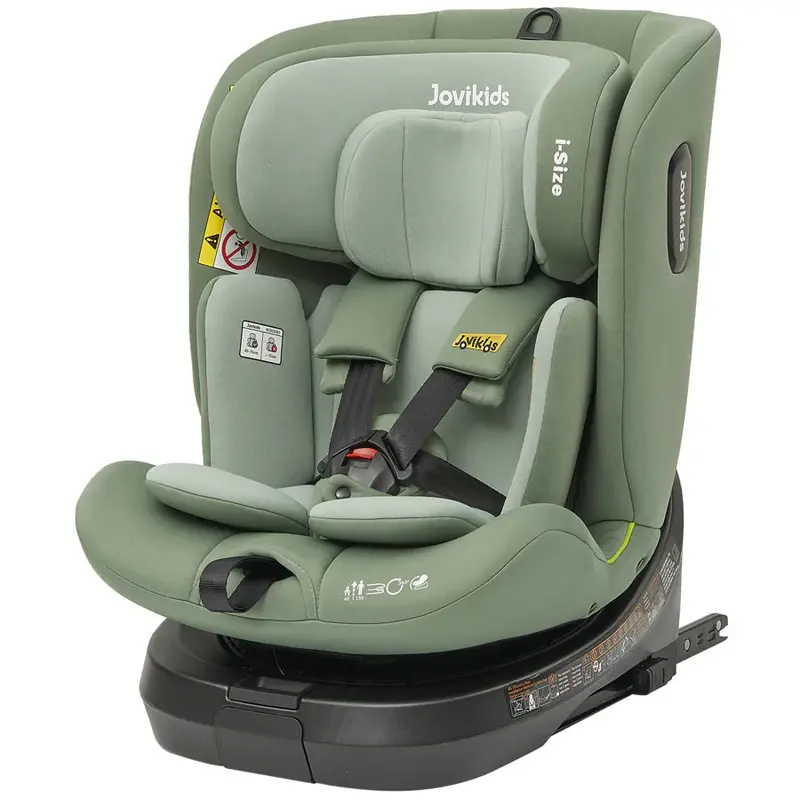 Jovikids Ranger Tt I-Size Isofix Rotating Car Seat In Green – Full 360° Turn 1