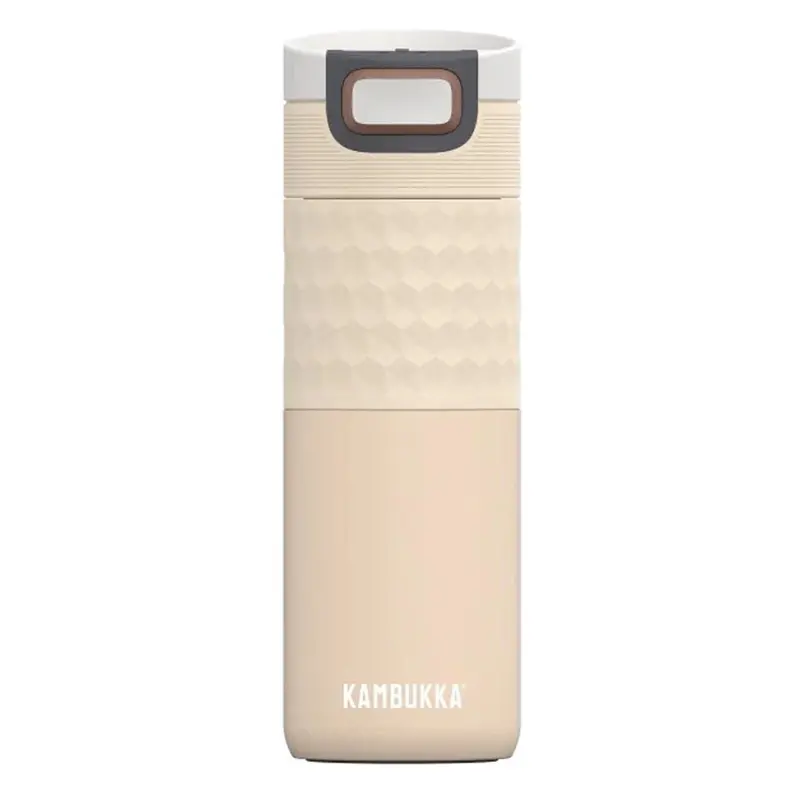 Kambukka Etna Grip Vacuum-Insulated Tumbler – 500Ml, Barely Beige 1