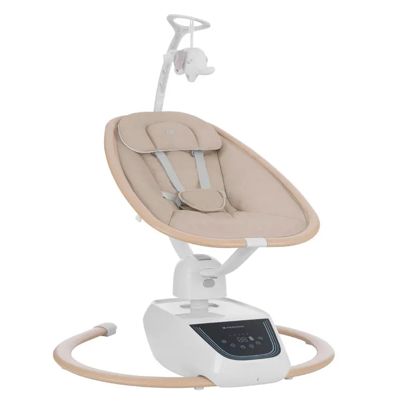 Kikkaboo Beemoove Electric Baby Swing – Beige 1