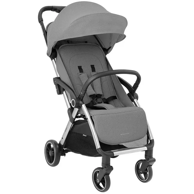 Kikkaboo Eden Auto-Fold Stroller – Grey 1