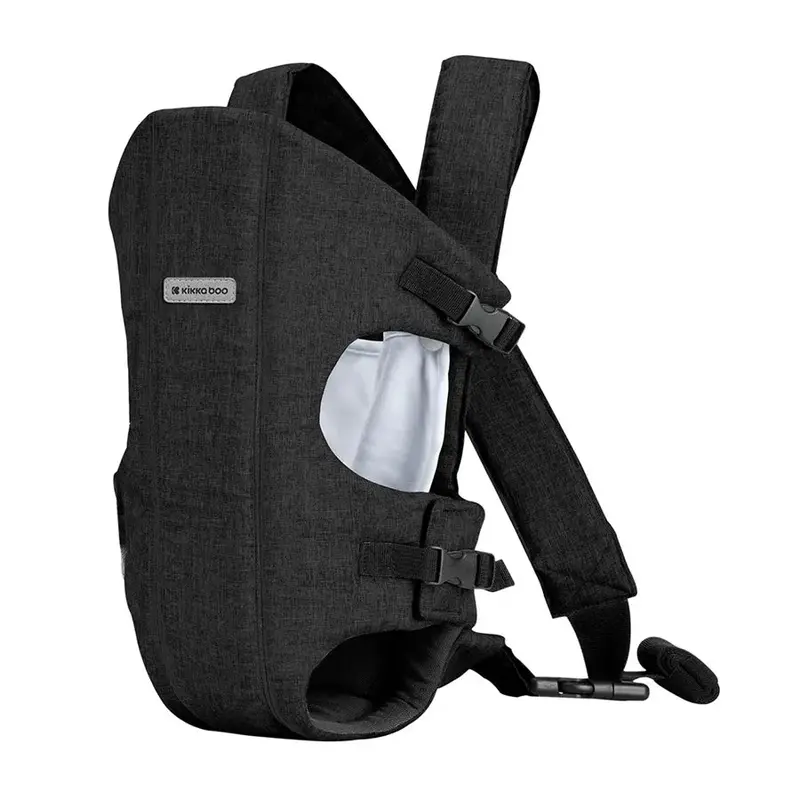 Kikkaboo Gwen Ergonomic Baby Carrier – Classic Black 1