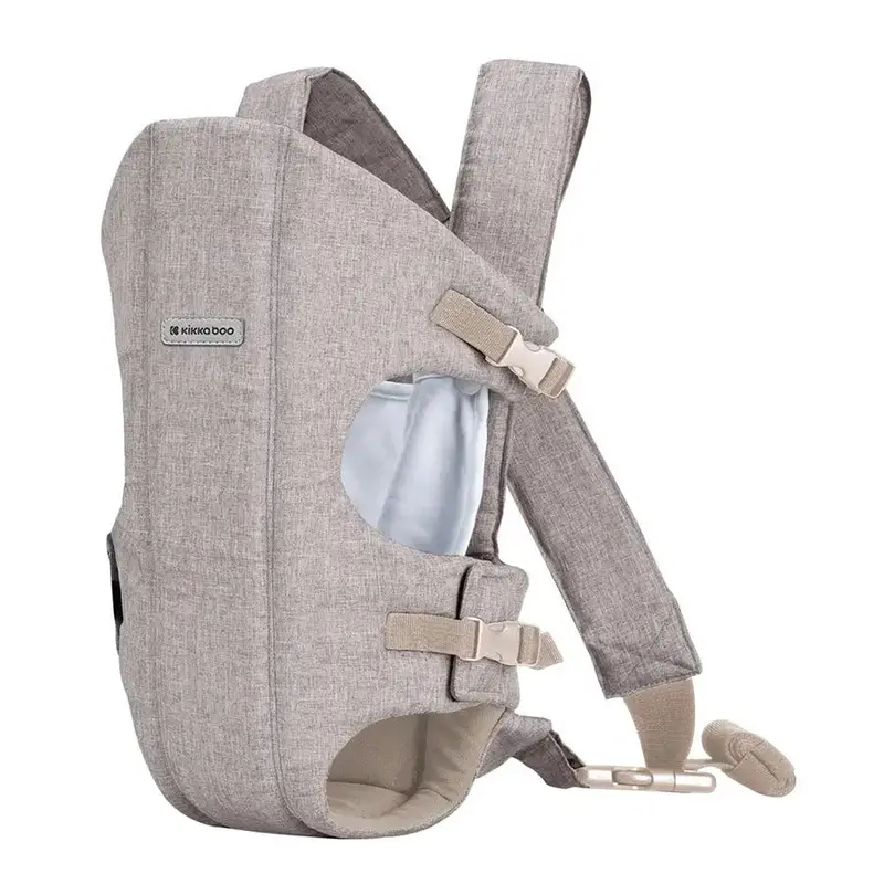 Kikkaboo Gwen Ergonomic Baby Carrier – Warm Beige 1