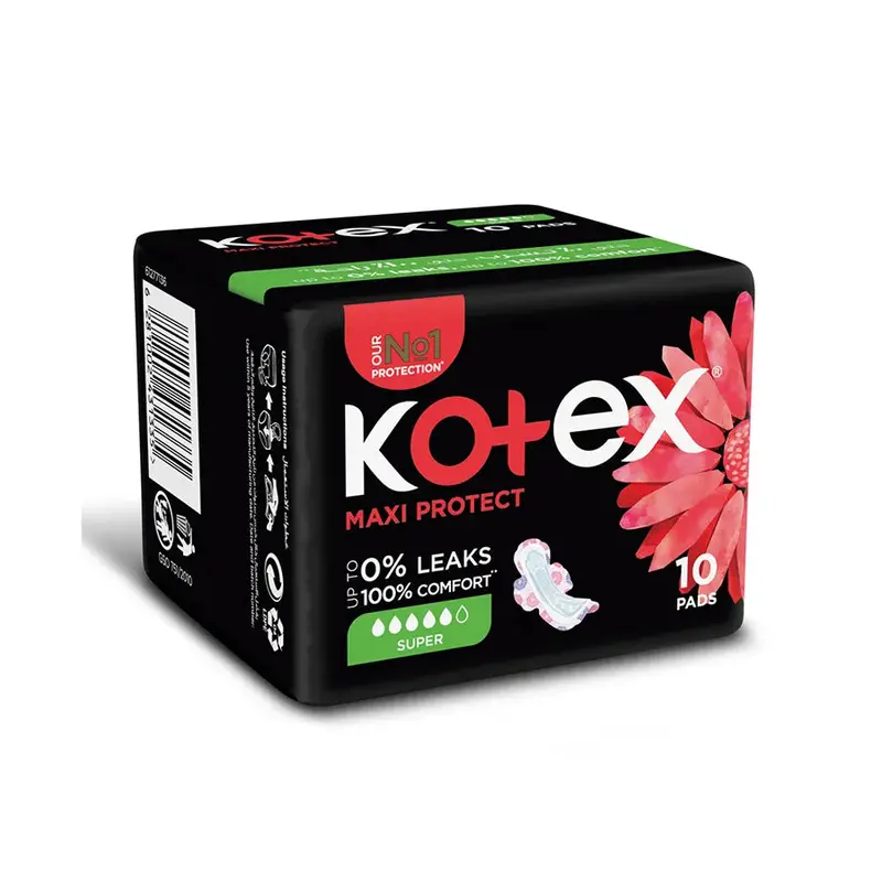 Kotex Maxi Super Protect Day Pads – 10 Count 1