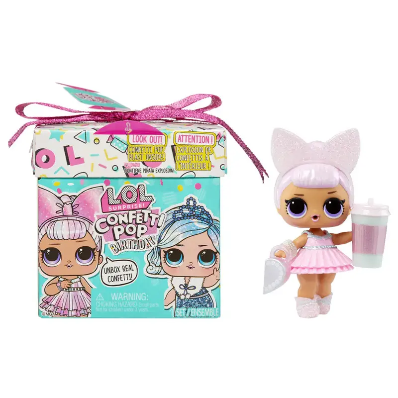L.O.L. Surprise! Confetti Pop Birthday Party Pdq – Instant Celebration Toy Set 1