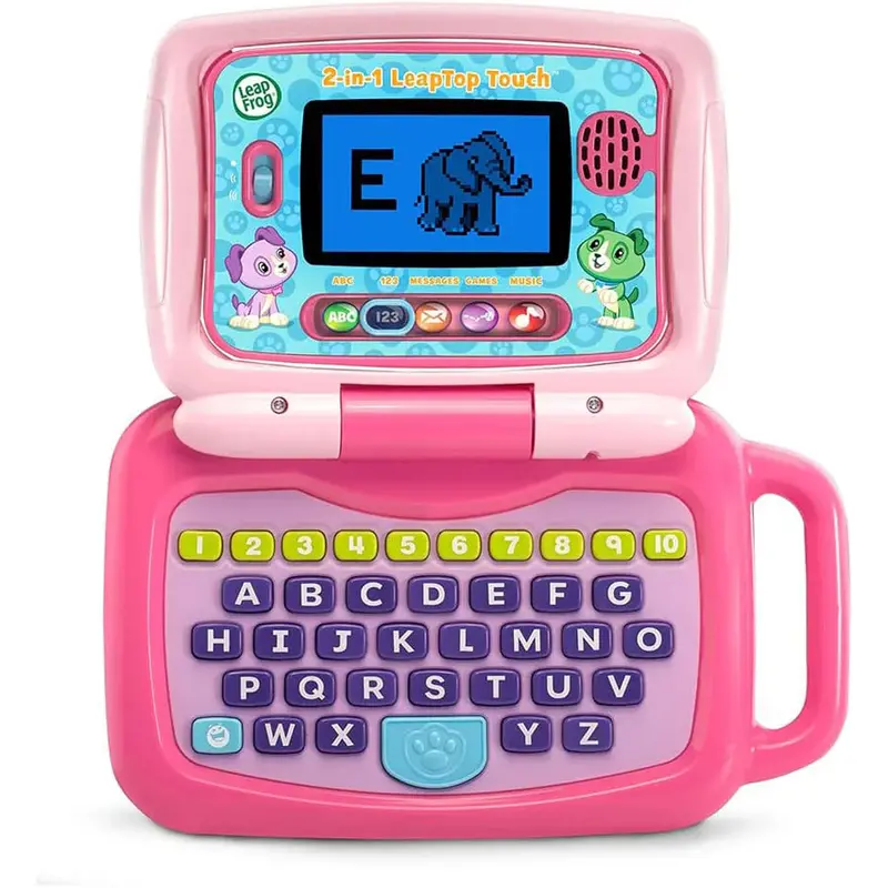 Leapfrog 2-In-1 Leaptop Touch Tablet-Laptop Hybrid – Pink 1