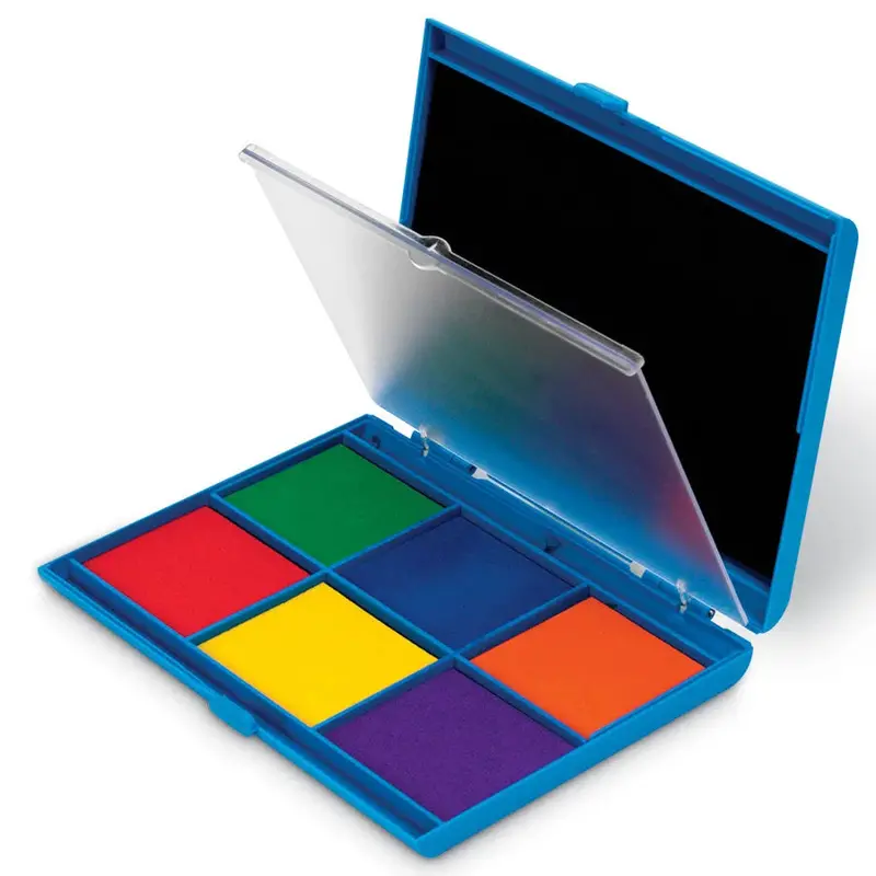 Learning Resources Dual-Surface 7-Color Stamp Pad For Creative Art Activities 1