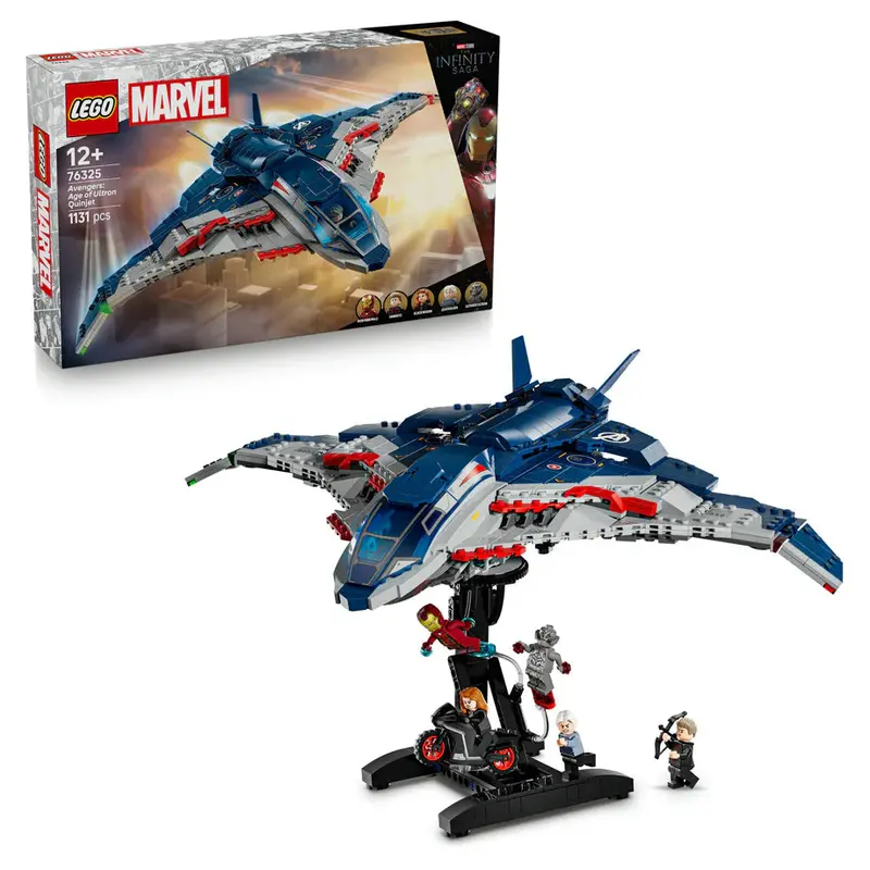 Lego Marvel Avengers: Age Of Ultron Quinjet Fighter Aircraft 1