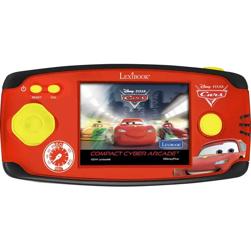Lexibook Cars-Themed Portable Game Console – 2.5" Display, 150 Titles 1