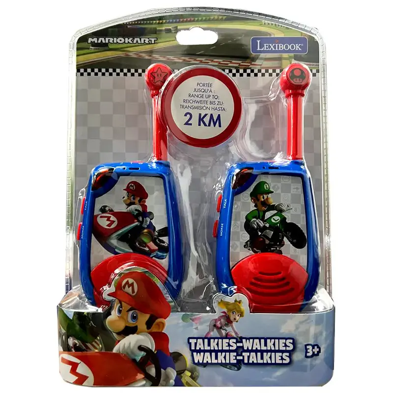Lexibook Mario Digital Walkie Talkies – 2Km Range With Morse Light 1