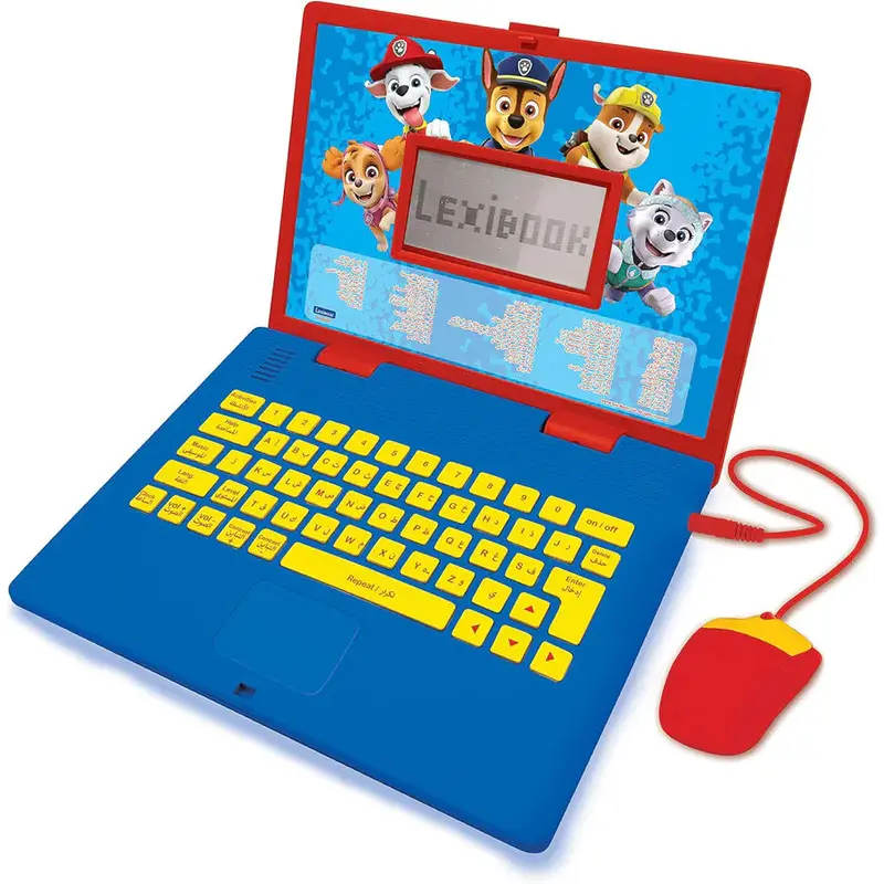 Lexibook Paw Patrol Bilingual Learning Laptop – Arabic & English 1